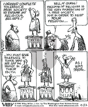 Non Sequitur on Wednesday July 14, 1999 Comic Strip