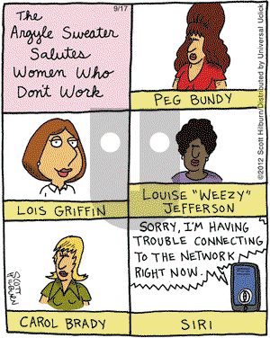 The Argyle Sweater on Monday September 17, 2012 Comic Strip