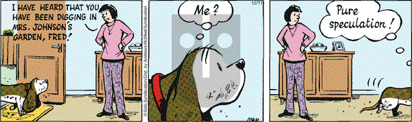 Fred Basset on Tuesday December 11, 2018 Comic Strip