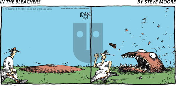 In the Bleachers on Sunday May 27, 2012 Comic Strip