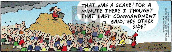Frank and Ernest on Friday December 12, 2003 Comic Strip