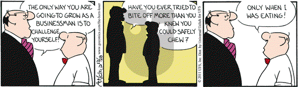 The Born Loser on Wednesday December 28, 2011 Comic Strip