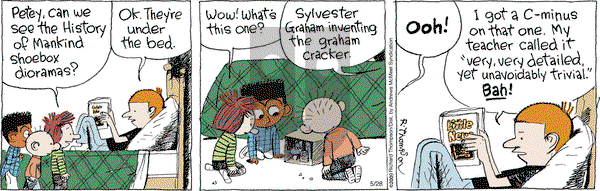 Cul de Sac on Tuesday May 28, 2019 Comic Strip