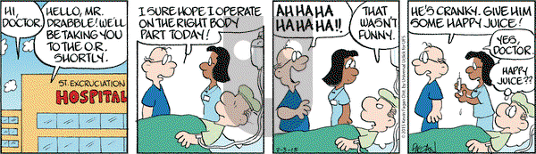 Drabble on Tuesday February 3, 2015 Comic Strip