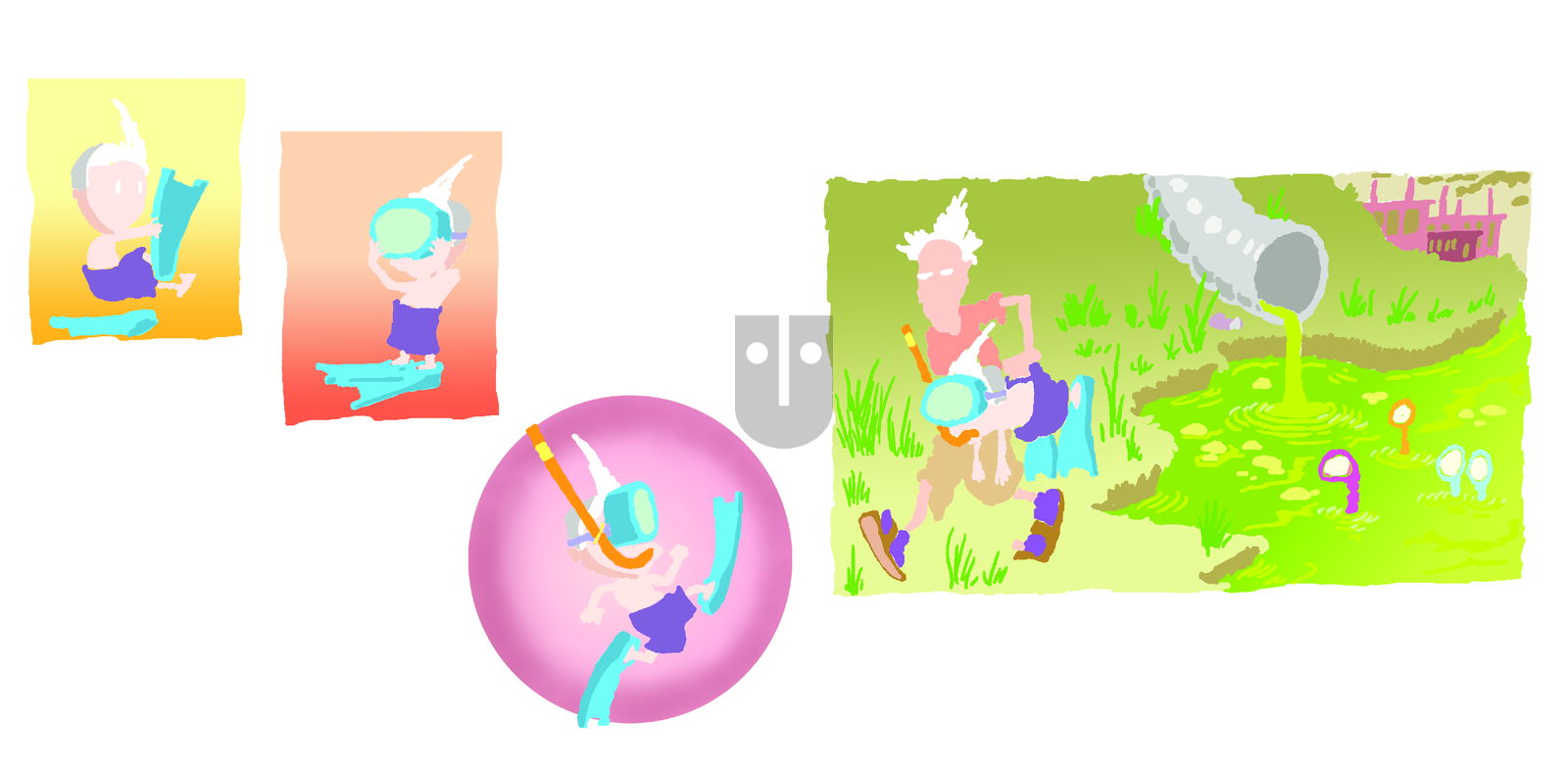 Lio on Sunday June 29, 2014 Comic Strip