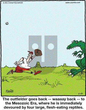 In the Bleachers on Monday June 10, 2002 Comic Strip