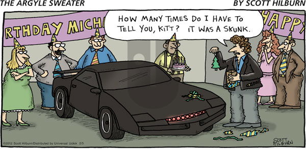 The Argyle Sweater on Sunday February 5, 2012 Comic Strip