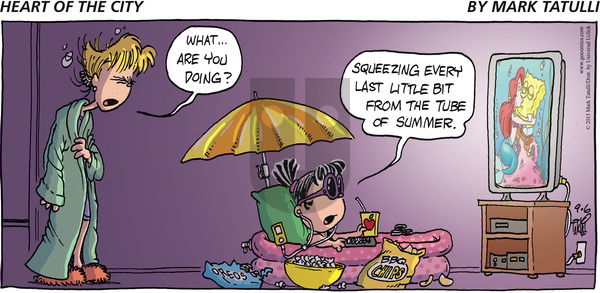 Heart of the City on Sunday September 6, 2015 Comic Strip