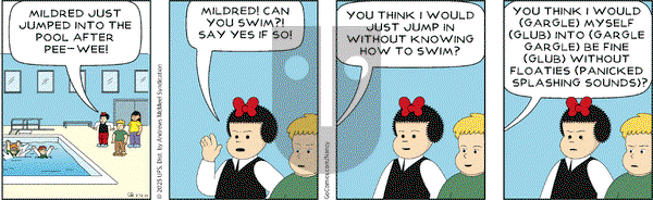Nancy - Wednesday February 12, 2025 Comic Strip