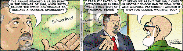 Alley Oop on Thursday July 18, 2013 Comic Strip