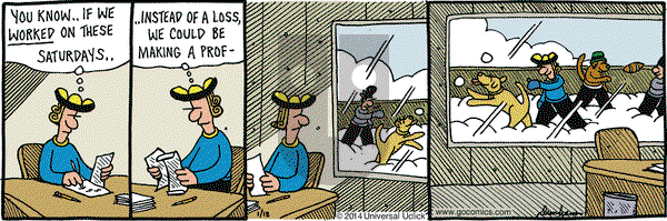 Overboard on Saturday January 18, 2014 Comic Strip