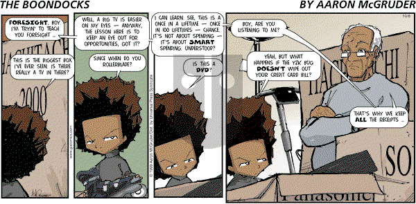 The Boondocks on Sunday May 11, 2014 Comic Strip