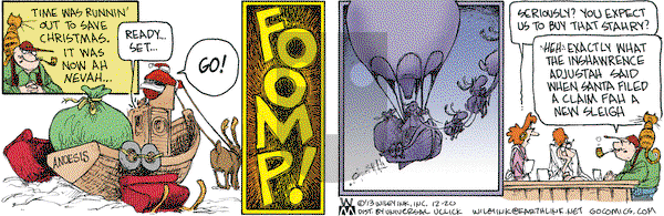 Non Sequitur on Friday December 20, 2013 Comic Strip