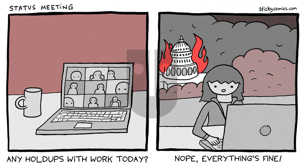 Sticky Comics - Friday January 8, 2021 Comic Strip
