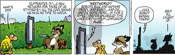 Over the Hedge on Monday May 28, 2018 Comic Strip