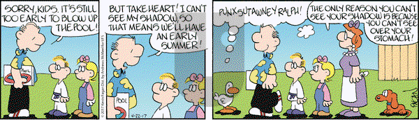 Drabble on Saturday April 22, 2017 Comic Strip