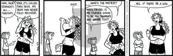 Clear Blue Water on Tuesday September 19, 2006 Comic Strip