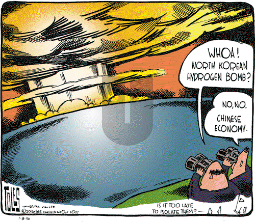 Tom Toles on Friday January 8, 2016 Comic Strip