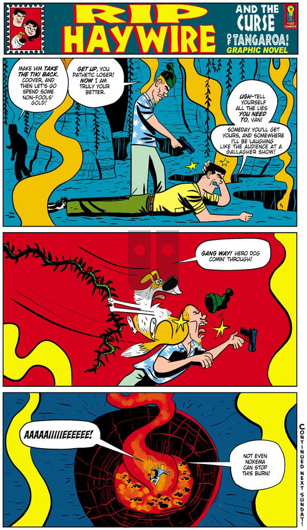 Rip Haywire on Sunday January 25, 2015 Comic Strip
