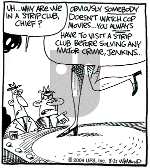 Reality Check on Wednesday August 25, 2004 Comic Strip