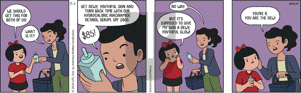 Nancy - Monday July 1, 2024 Comic Strip