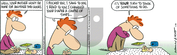 Baby Blues on Wednesday January 29, 2003 Comic Strip