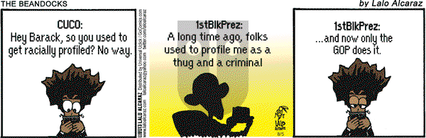 La Cucaracha on Monday August 5, 2013 Comic Strip