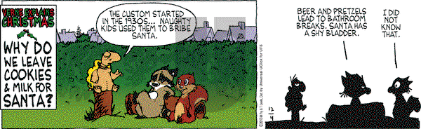 Over the Hedge on Wednesday December 4, 2013 Comic Strip
