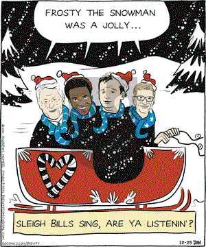 Brevity on Tuesday December 25, 2018 Comic Strip