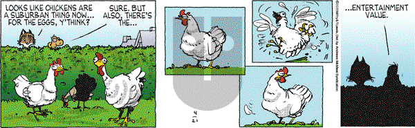Over the Hedge on Monday April 21, 2025 Comic Strip