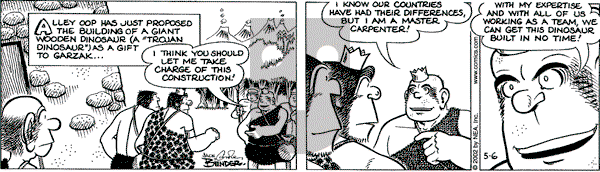 Alley Oop on Monday May 6, 2002 Comic Strip