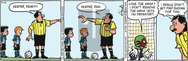 Cleats on Saturday May 12, 2007 Comic Strip