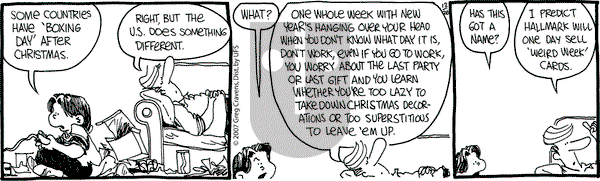 The Buckets on Wednesday December 26, 2007 Comic Strip