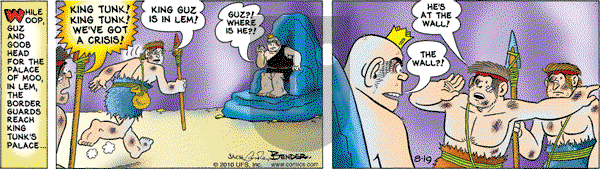 Alley Oop on Thursday August 19, 2010 Comic Strip