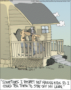 The Flying McCoys on Thursday October 6, 2011 Comic Strip