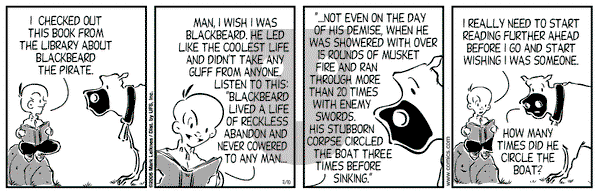 Cow and Boy Classics - Friday November 10, 2006 Comic Strip