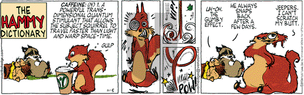 Over the Hedge on Monday November 5, 2012 Comic Strip