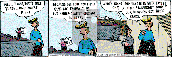 Overboard on Wednesday August 9, 2017 Comic Strip