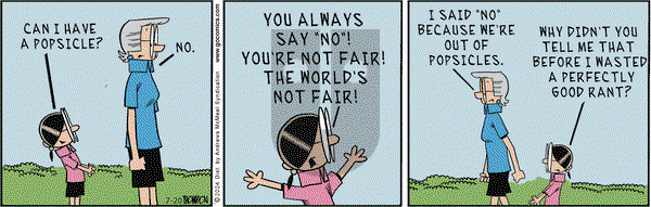 Grand Avenue on Saturday July 20, 2024 Comic Strip