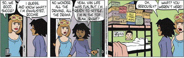 Luann - Saturday November 25, 2023 Comic Strip
