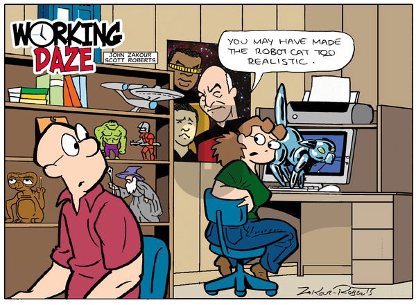 Working Daze on Sunday May 11, 2025 Comic Strip