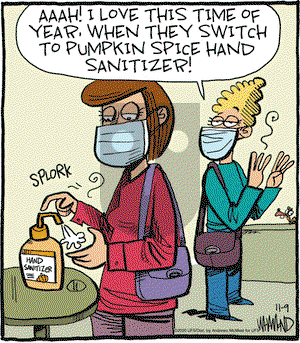Reality Check on Monday November 9, 2020 Comic Strip