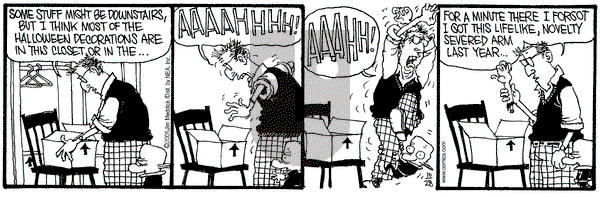 Monty on Friday October 28, 2005 Comic Strip