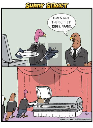 Sunny Street on Thursday January 9, 2014 Comic Strip