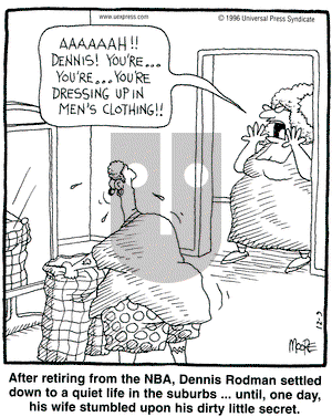 In the Bleachers on Monday December 9, 1996 Comic Strip