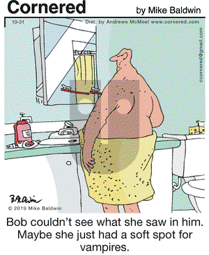 Cornered on Thursday October 31, 2019 Comic Strip