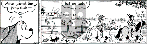 Fred Basset on Friday December 4, 2009 Comic Strip