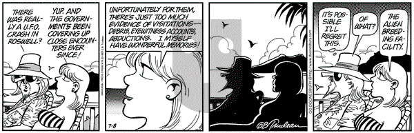 Doonesbury on Tuesday July 8, 1997 Comic Strip