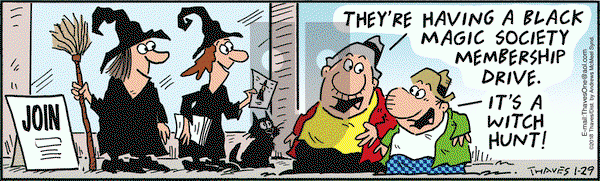 Frank and Ernest on Monday January 29, 2018 Comic Strip