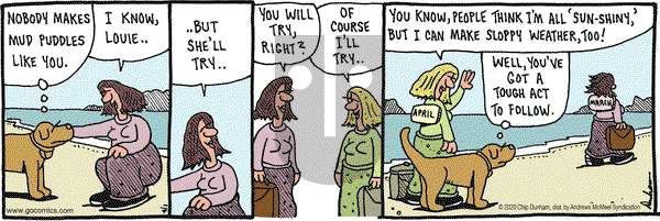 Overboard on Wednesday April 1, 2020 Comic Strip
